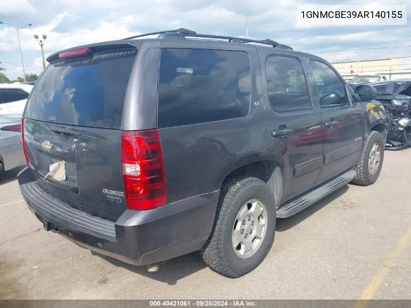 2010 Chevrolet Tahoe Lt VIN: 1GNMCBE39AR140155 Lot: 40421061