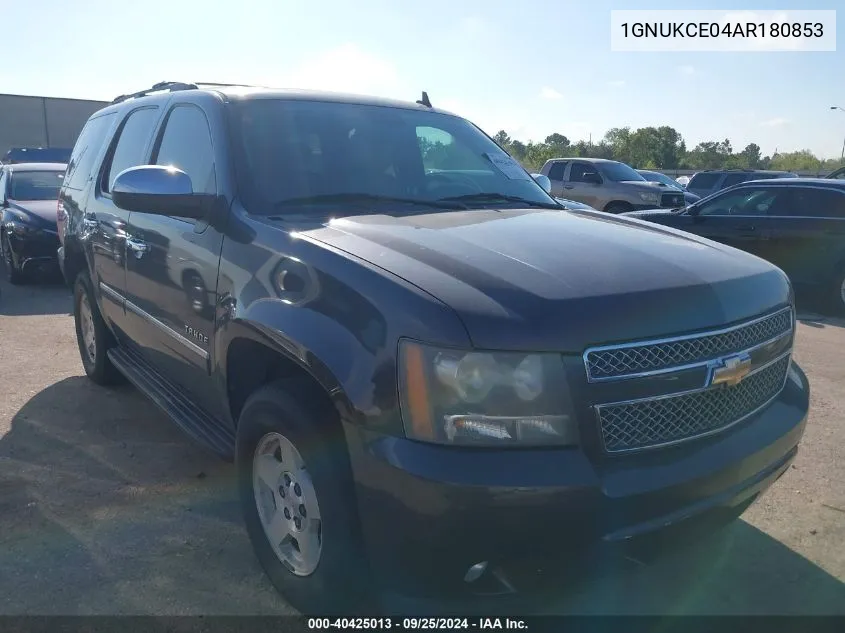 2010 Chevrolet Tahoe Ltz VIN: 1GNUKCE04AR180853 Lot: 40425013