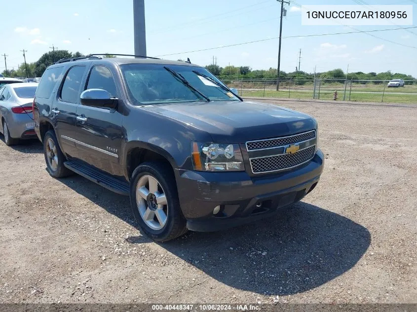 2010 Chevrolet Tahoe Ltz VIN: 1GNUCCE07AR180956 Lot: 40448347