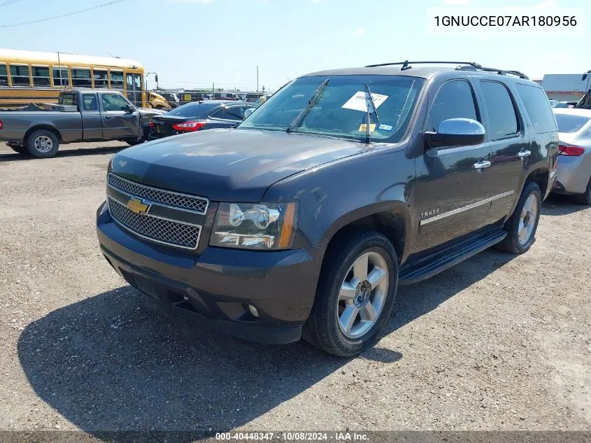 2010 Chevrolet Tahoe Ltz VIN: 1GNUCCE07AR180956 Lot: 40448347