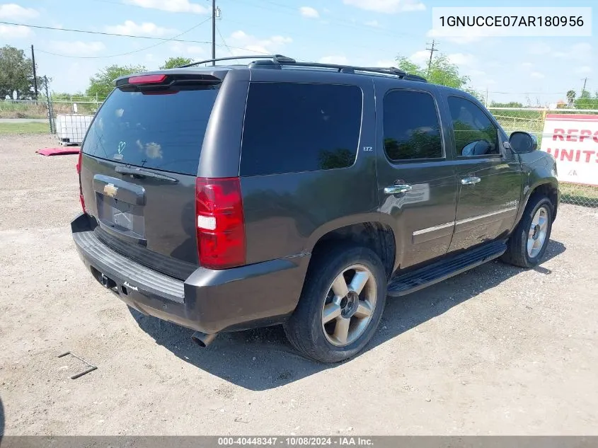 2010 Chevrolet Tahoe Ltz VIN: 1GNUCCE07AR180956 Lot: 40448347