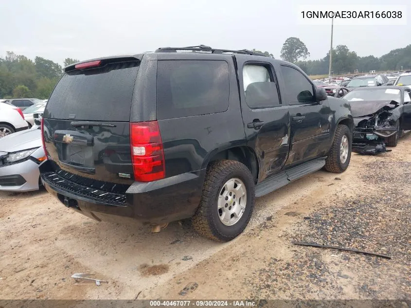 2010 Chevrolet Tahoe C1500 Ls VIN: 1GNMCAE30AR166038 Lot: 40467077