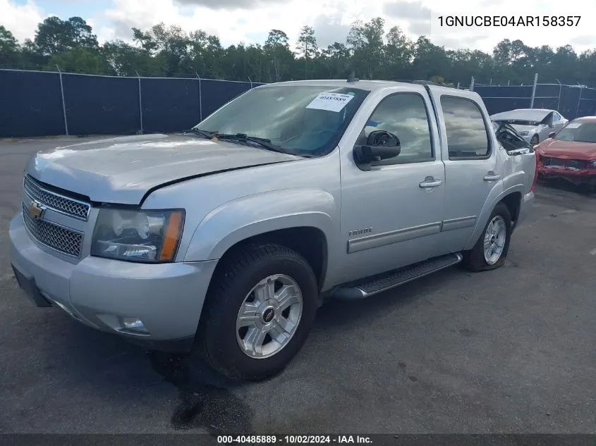 2010 Chevrolet Tahoe Lt VIN: 1GNUCBE04AR158357 Lot: 40485889