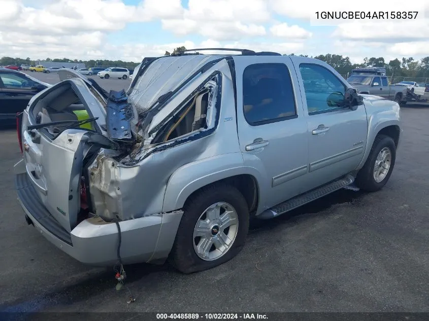 2010 Chevrolet Tahoe Lt VIN: 1GNUCBE04AR158357 Lot: 40485889