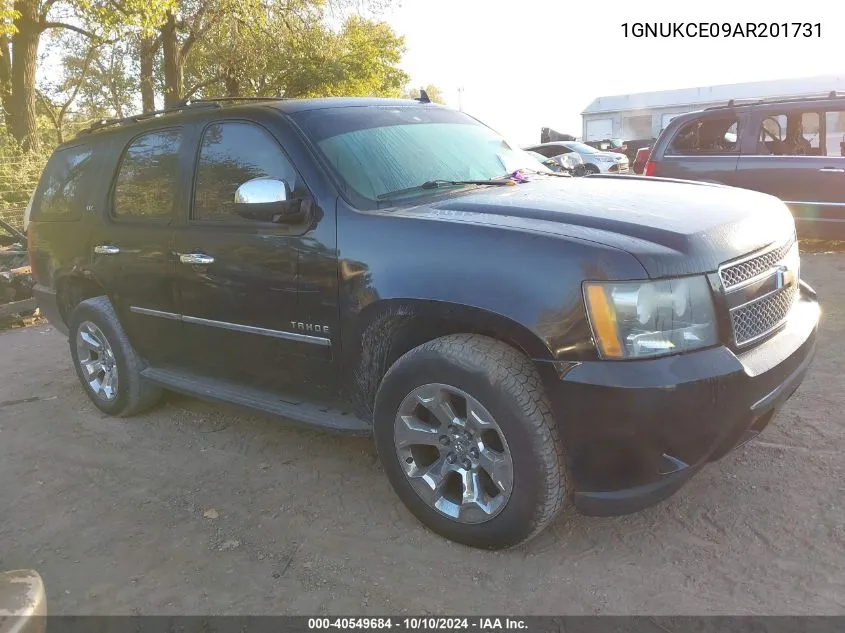 2010 Chevrolet Tahoe Ltz VIN: 1GNUKCE09AR201731 Lot: 40549684