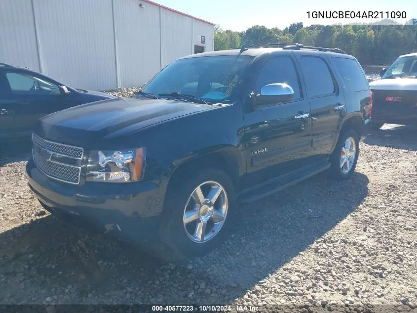 1GNUCBE04AR211090 2010 Chevrolet Tahoe Lt