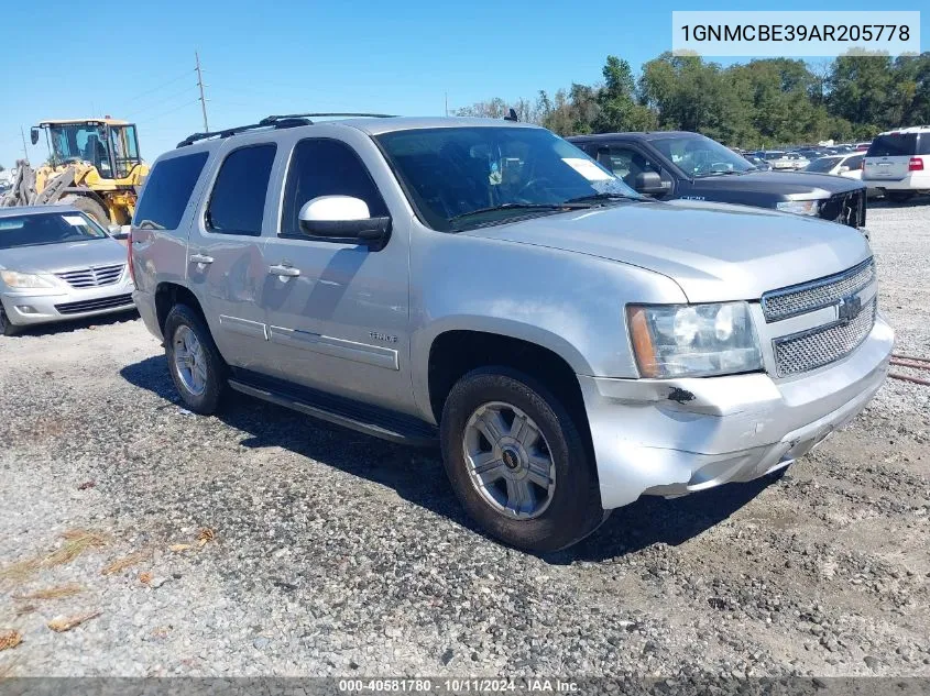 2010 Chevrolet Tahoe Lt VIN: 1GNMCBE39AR205778 Lot: 40581780