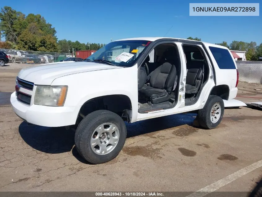 2010 Chevrolet Tahoe Special Services VIN: 1GNUKAE09AR272898 Lot: 40628943