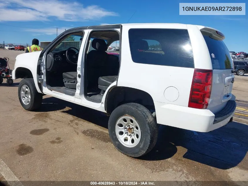 2010 Chevrolet Tahoe Special Services VIN: 1GNUKAE09AR272898 Lot: 40628943