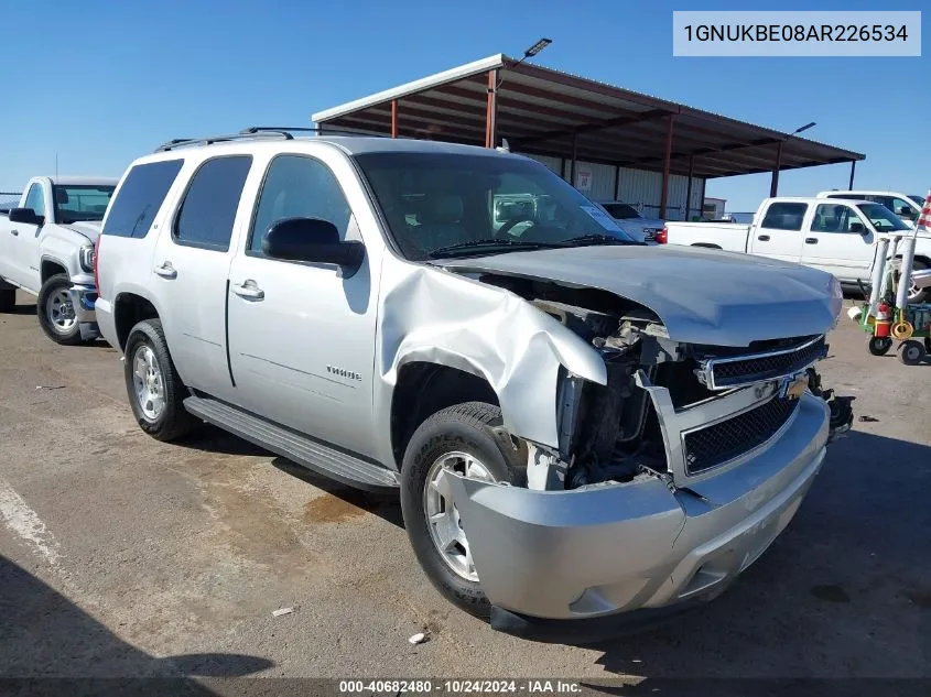 2010 Chevrolet Tahoe Lt VIN: 1GNUKBE08AR226534 Lot: 40682480