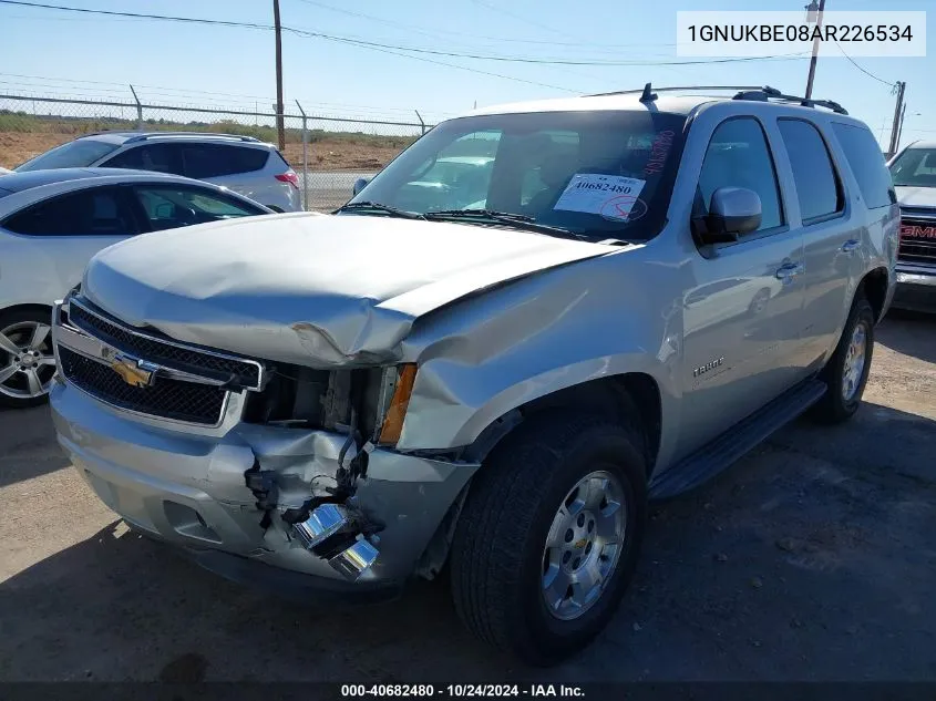 2010 Chevrolet Tahoe Lt VIN: 1GNUKBE08AR226534 Lot: 40682480