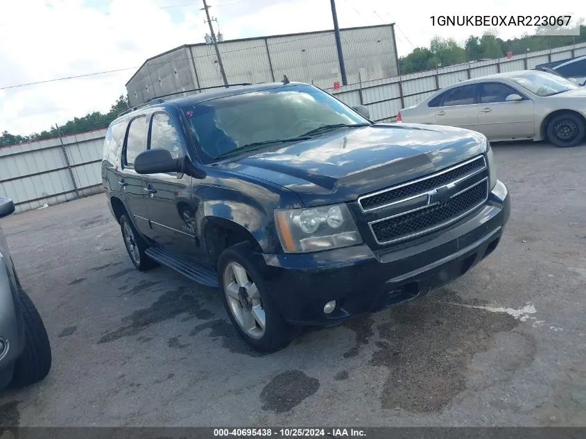 2010 Chevrolet Tahoe Lt VIN: 1GNUKBE0XAR223067 Lot: 40695438