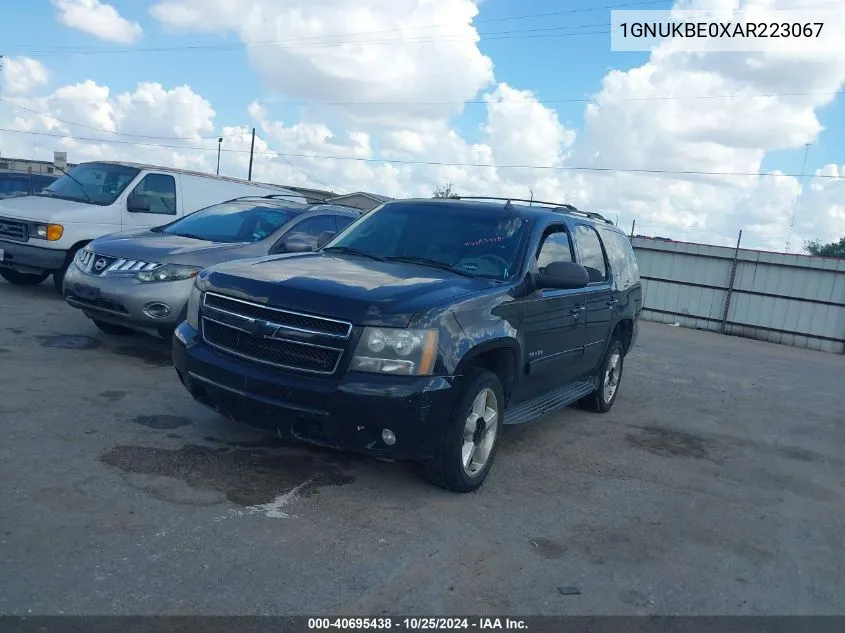 2010 Chevrolet Tahoe Lt VIN: 1GNUKBE0XAR223067 Lot: 40695438