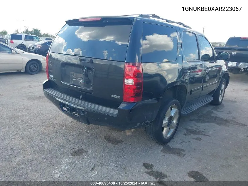 2010 Chevrolet Tahoe Lt VIN: 1GNUKBE0XAR223067 Lot: 40695438