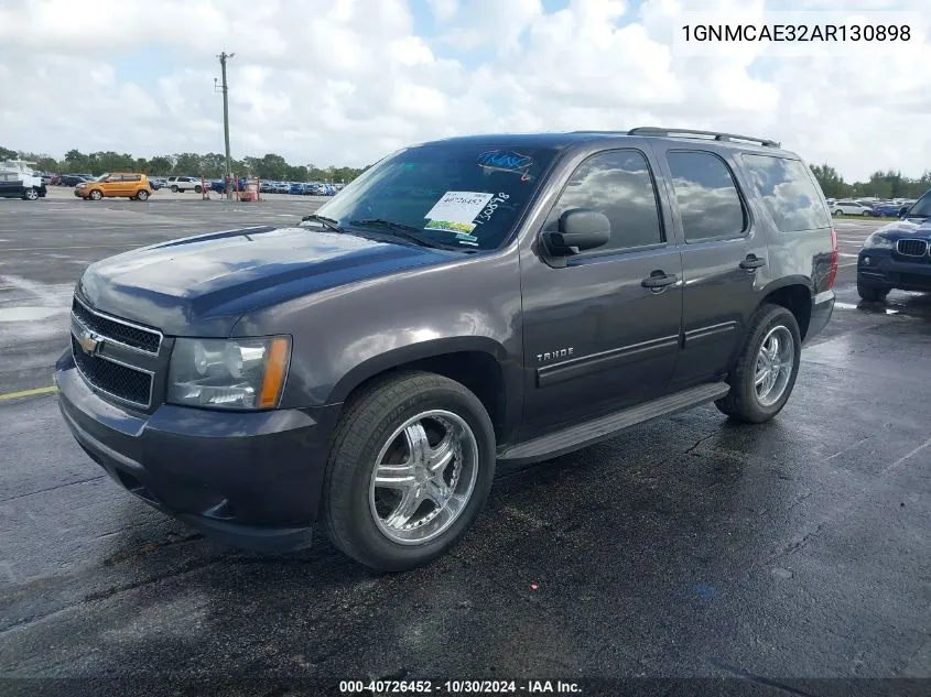 2010 Chevrolet Tahoe Ls VIN: 1GNMCAE32AR130898 Lot: 40726452