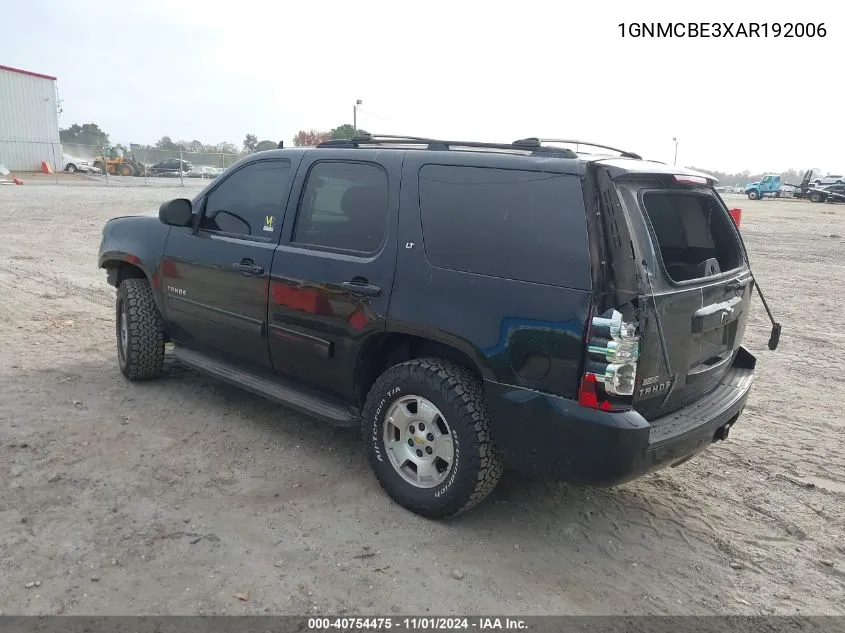 2010 Chevrolet Tahoe Lt VIN: 1GNMCBE3XAR192006 Lot: 40754475