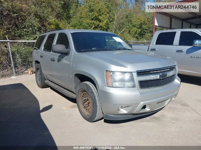 2010 Chevrolet Tahoe Ls VIN: 1GNMCAE31AR244746 Lot: 40879351