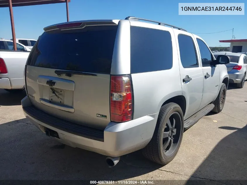 2010 Chevrolet Tahoe Ls VIN: 1GNMCAE31AR244746 Lot: 40879351