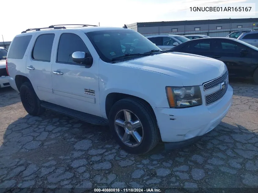 2010 Chevrolet Tahoe Lt VIN: 1GNUCBE01AR165167 Lot: 40880816