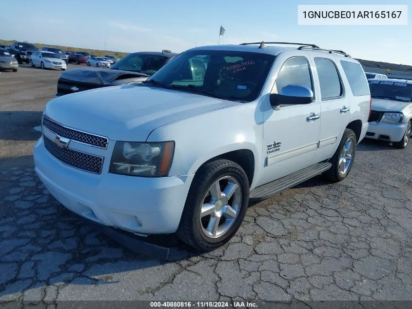 2010 Chevrolet Tahoe Lt VIN: 1GNUCBE01AR165167 Lot: 40880816