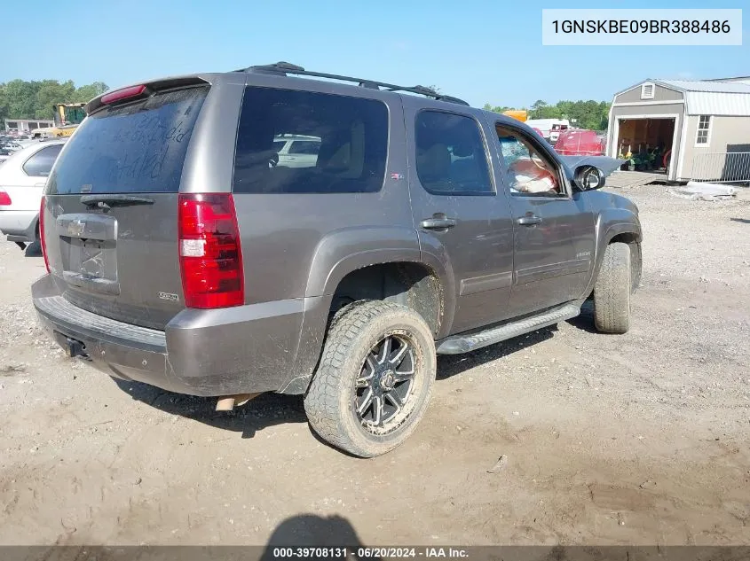 2011 Chevrolet Tahoe Lt VIN: 1GNSKBE09BR388486 Lot: 39708131