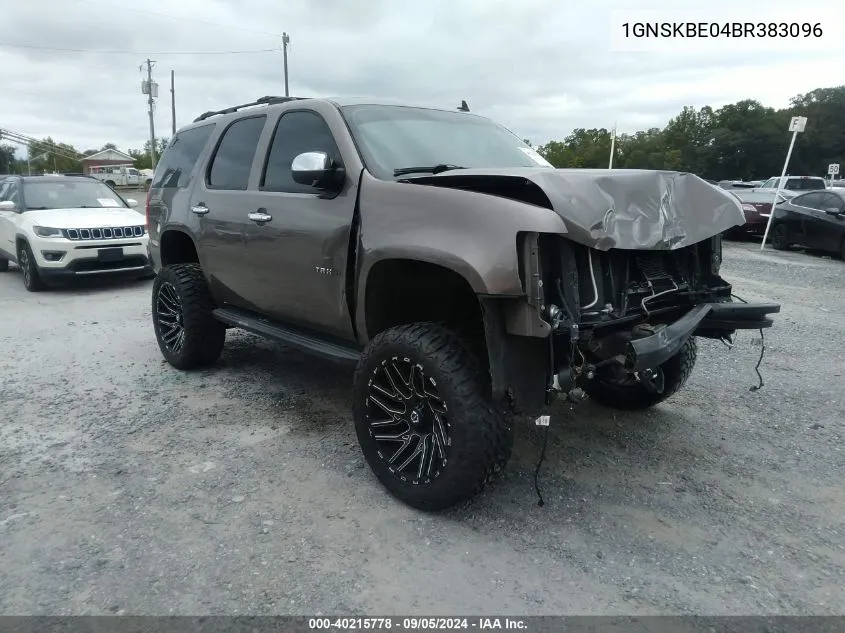 2011 Chevrolet Tahoe Lt VIN: 1GNSKBE04BR383096 Lot: 40215778