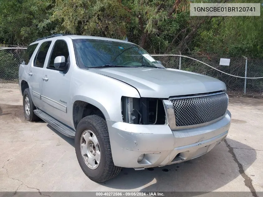 2011 Chevrolet Tahoe Lt VIN: 1GNSCBE01BR120741 Lot: 40272586