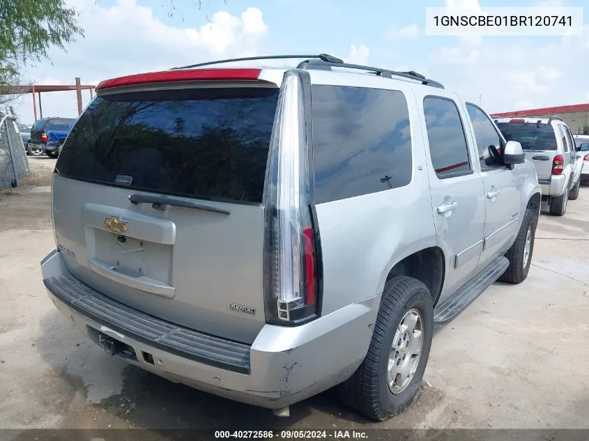 2011 Chevrolet Tahoe Lt VIN: 1GNSCBE01BR120741 Lot: 40272586