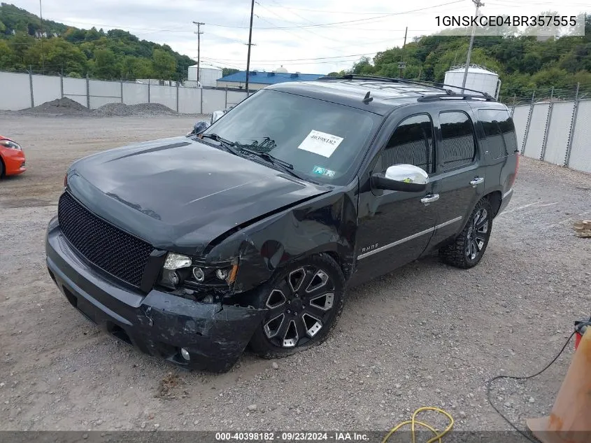 2011 Chevrolet Tahoe Ltz VIN: 1GNSKCE04BR357555 Lot: 40398182