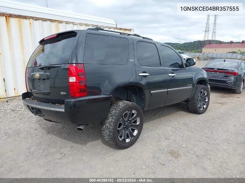 2011 Chevrolet Tahoe Ltz VIN: 1GNSKCE04BR357555 Lot: 40398182