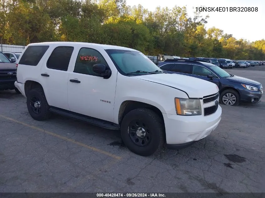 2011 Chevrolet Tahoe K1500 VIN: 1GNSK4E01BR320808 Lot: 40428474