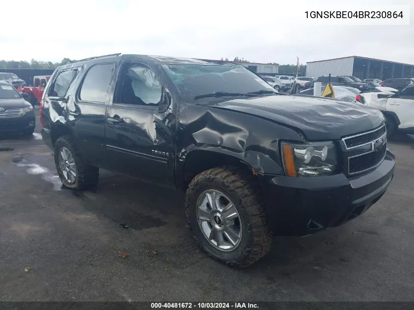 2011 Chevrolet Tahoe Lt VIN: 1GNSKBE04BR230864 Lot: 40481672