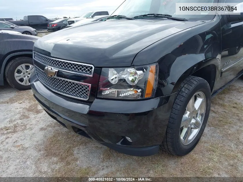 2011 Chevrolet Tahoe C1500 Ltz VIN: 1GNSCCE03BR367054 Lot: 40521032