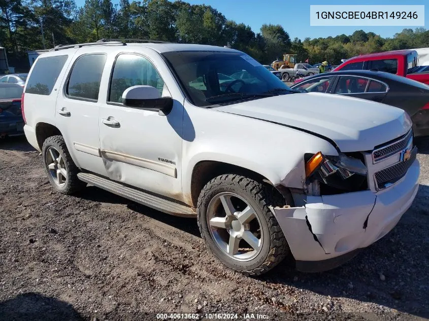 2011 Chevrolet Tahoe Lt VIN: 1GNSCBE04BR149246 Lot: 40613662