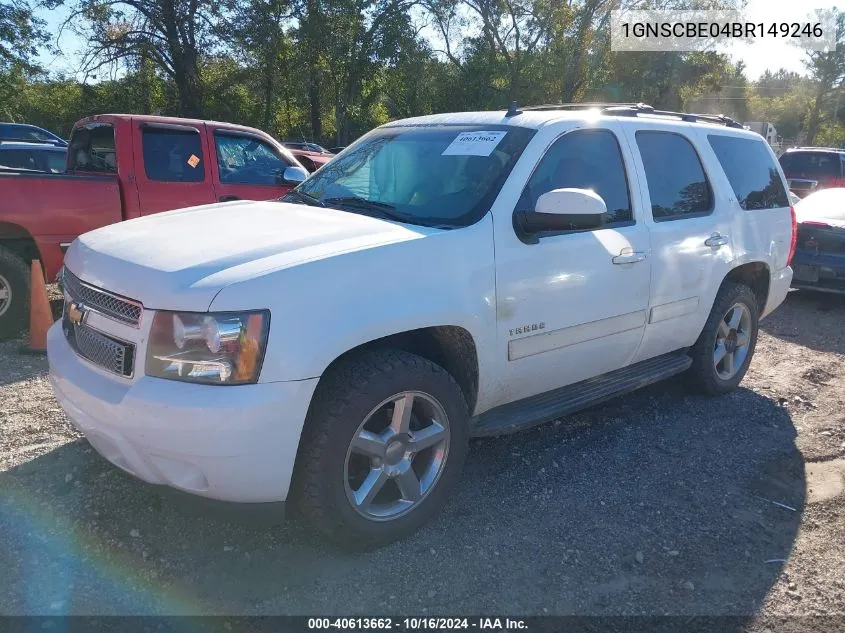 2011 Chevrolet Tahoe Lt VIN: 1GNSCBE04BR149246 Lot: 40613662