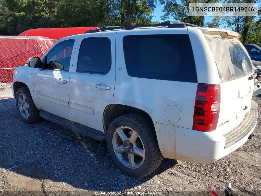 2011 Chevrolet Tahoe Lt VIN: 1GNSCBE04BR149246 Lot: 40613662