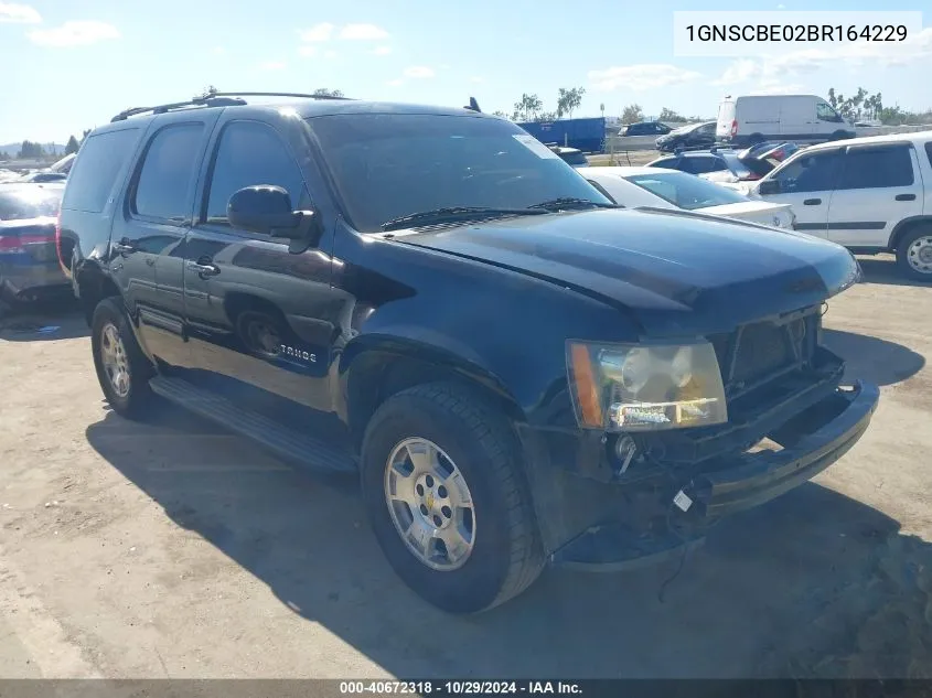 2011 Chevrolet Tahoe Lt VIN: 1GNSCBE02BR164229 Lot: 40672318