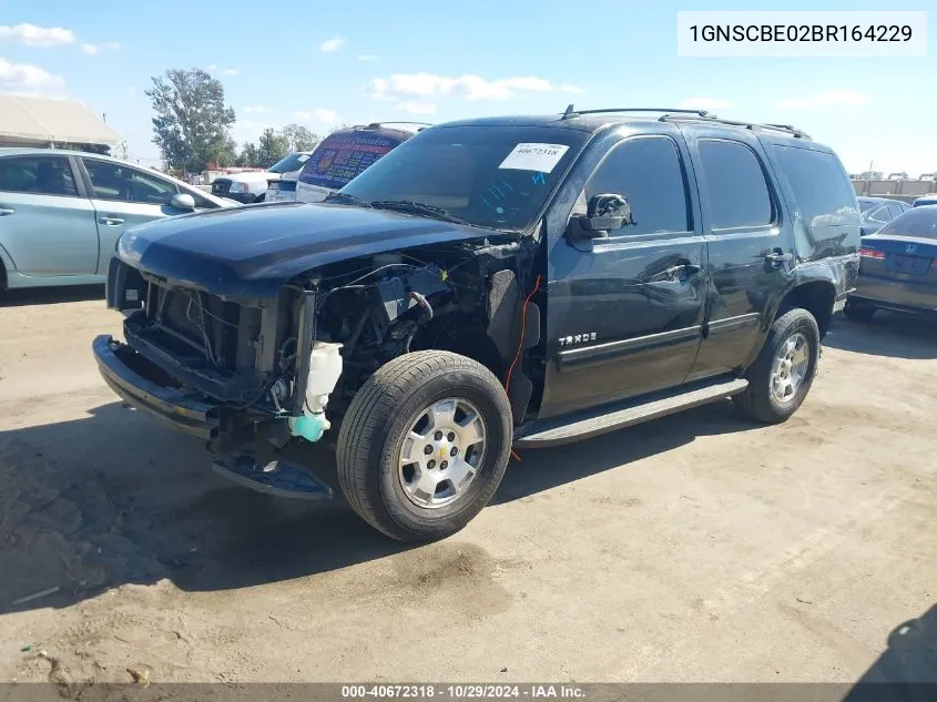 2011 Chevrolet Tahoe Lt VIN: 1GNSCBE02BR164229 Lot: 40672318