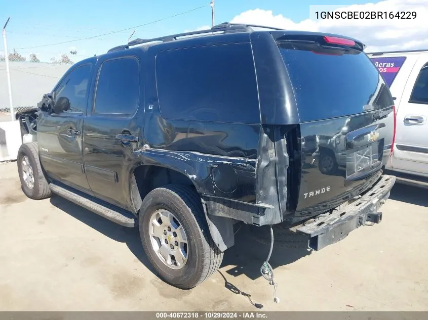 2011 Chevrolet Tahoe Lt VIN: 1GNSCBE02BR164229 Lot: 40672318