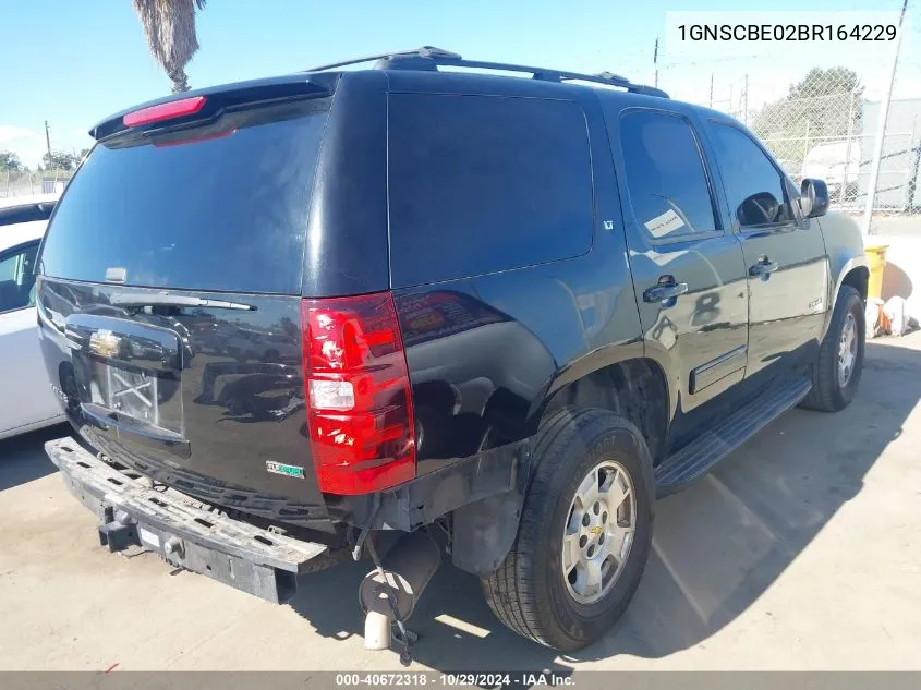 2011 Chevrolet Tahoe Lt VIN: 1GNSCBE02BR164229 Lot: 40672318