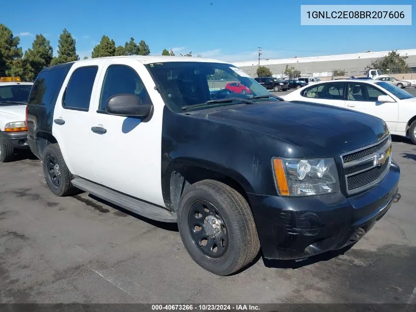 2011 Chevrolet Tahoe Commercial Fleet VIN: 1GNLC2E08BR207606 Lot: 40673266