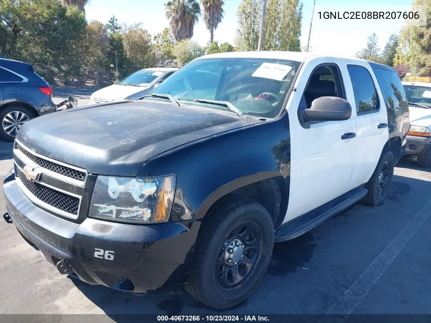 2011 Chevrolet Tahoe Commercial Fleet VIN: 1GNLC2E08BR207606 Lot: 40673266