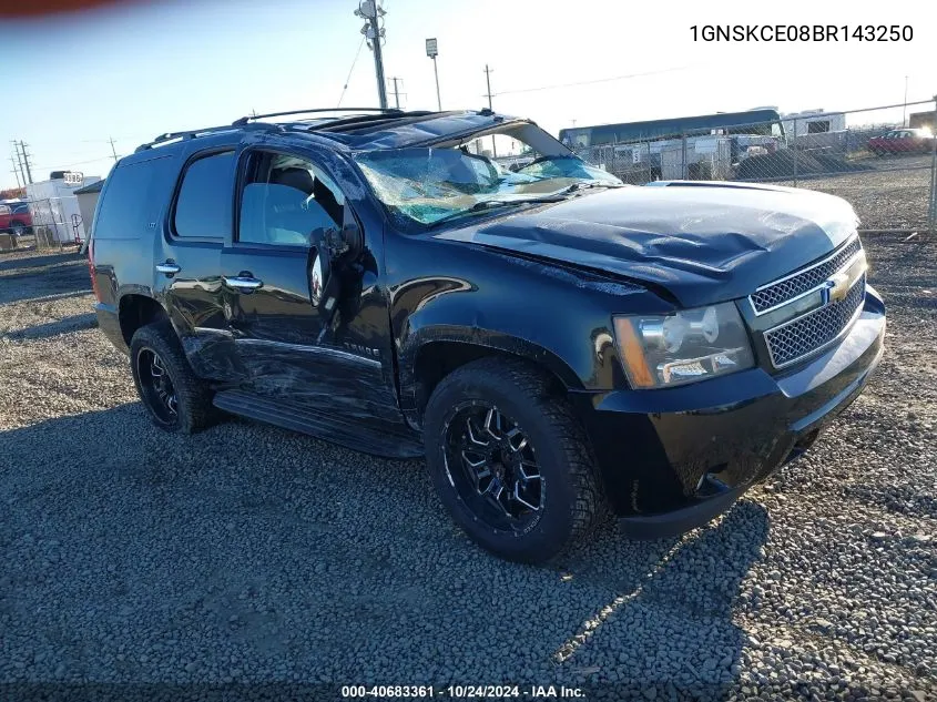 2011 Chevrolet Tahoe Ltz VIN: 1GNSKCE08BR143250 Lot: 40683361