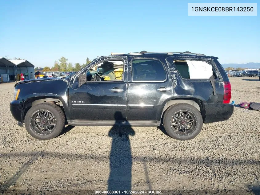 2011 Chevrolet Tahoe Ltz VIN: 1GNSKCE08BR143250 Lot: 40683361