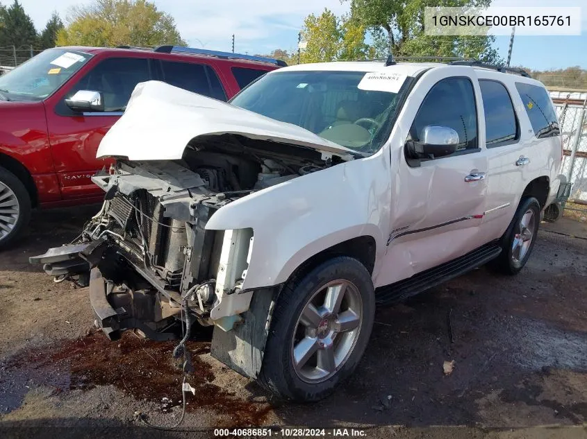 1GNSKCE00BR165761 2011 Chevrolet Tahoe Ltz