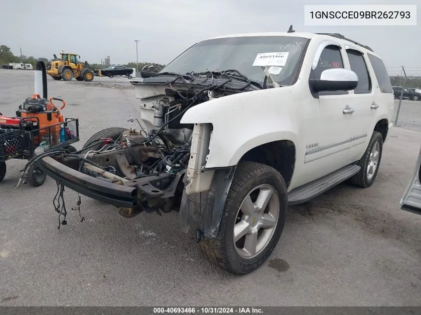 2011 Chevrolet Tahoe Ltz VIN: 1GNSCCE09BR262793 Lot: 40693466