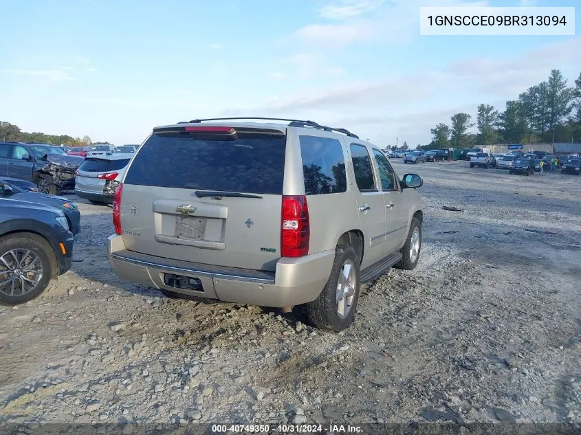 2011 Chevrolet Tahoe Ltz VIN: 1GNSCCE09BR313094 Lot: 40749350