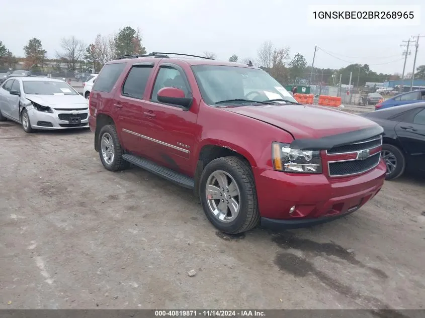 2011 Chevrolet Tahoe Lt VIN: 1GNSKBE02BR268965 Lot: 40819871