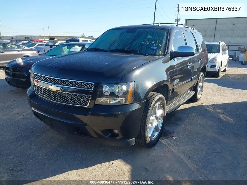 2011 Chevrolet Tahoe Ls VIN: 1GNSCAE0XBR376337 Lot: 40836477