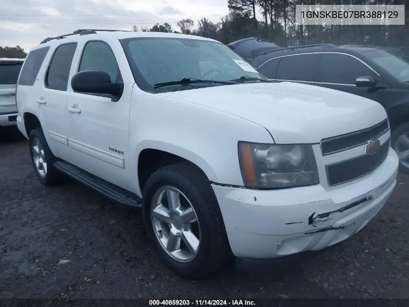 2011 Chevrolet Tahoe Lt VIN: 1GNSKBE07BR388129 Lot: 40859203